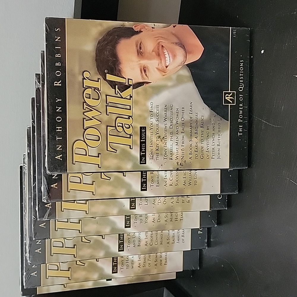 Tony Robbins "Power Talk" Series Set of 7 CD's.